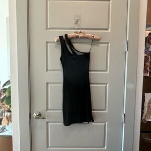 Naked wardrobe cut out mini dress